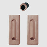 Hoppe Pocket door set M464 Copper
