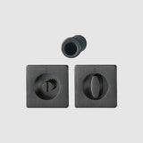 Hoppe Pocket door set - Emergency release / turn M443 Satin Black