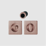 Hoppe Pocket door set - Emergency release / turn M443 Copper