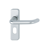 Hoppe 138S/267U (AR200S/14) Sprung Oval Profile Lock Levers 48.5mm Centres