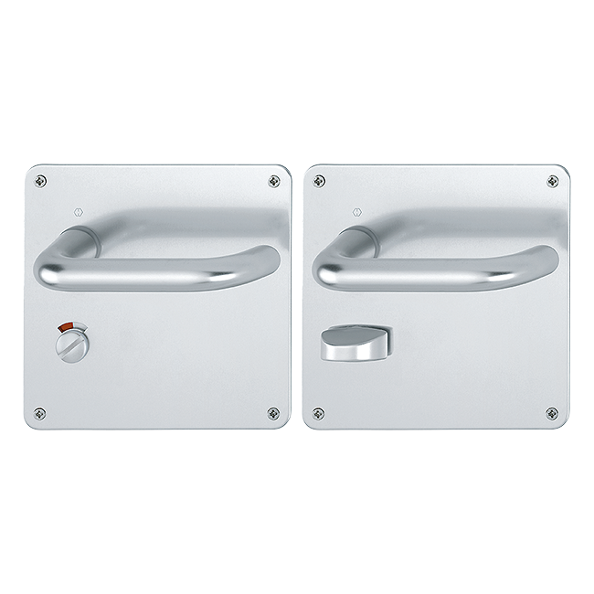 Hoppe 138S/304L (AR200S/20-SP) Sprung Bathroom Levers 57mm Centres
