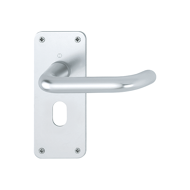 Hoppe 138S/306 (AR200S/24-UN) Unsprung Oval profile lock Levers 48.5mm Centres