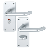 Hoppe 138S/306 (AR200S/25-SP) Sprung Bathroom Levers 57mm Centres