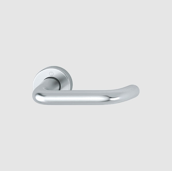 Hoppe Paris lever on rose sprung 138S/42K (AR200S/10) - Silver