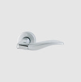 Hoppe Phoenix Series Sprung lever on round rose
