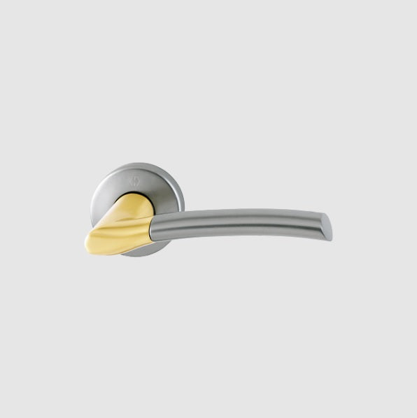 Hoppe Bergen Series Sprung lever Handle Set