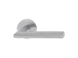 Hoppe E1140Z/849N Stockholm QFP Lever On Rose Satin Stainless Steel