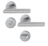 Hoppe Secusan Amsterdam lever on rose complete with bathroom turn-37/47