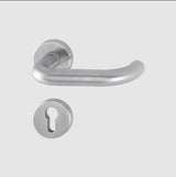 Hoppe E138Z/42K/42KS Secusan Paris lever on rose complete with Euro escutcheon