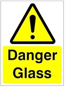 Rainbow Wag39W Danger Glass Sign