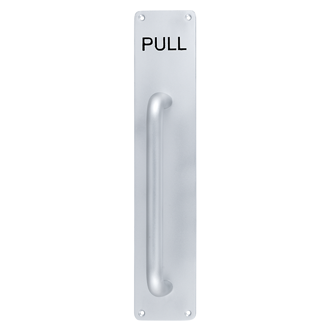 Hoppe AR205/225FF-P-PULL SAA 375mm Plate engraved "pull"