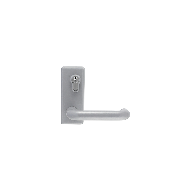 Hoppe Arrone AR885L-SE Lever Operated Outside Access Device Silver