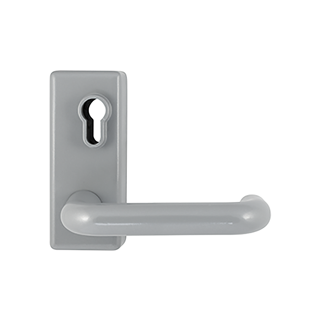 Hoppe Arrone AR886L-SE Lever Operated Outside Access Device Silver