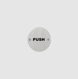 Hoppe AR308-PUSH SSS 76mm push sign