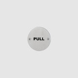 Hoppe AR308-PULL SSS 76mm pull sign