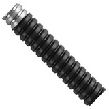 Flexicon FSU25B-25M Type FSU Galvanised Steel Flexible Conduit With Black PVC Coating IP54 25mm 25m Reel