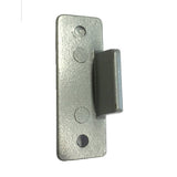 Hoppe Arrone AR887-SE Double Door Strike Silver Enamel