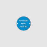 Hoppe AR901 SSS 76mm Fire door keep locked sign