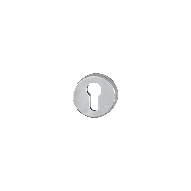 Hoppe EX42S (AR361/67) Euro Escutcheon 6mm Satin Stainless Steel