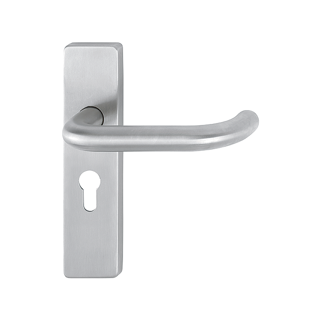 Hoppe E138F/202K-A4 (AR361/13) Handle Sets Euro 47.6mm Centers On Plate
