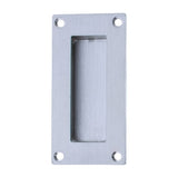 Hoppe AR323B-SSS 102mm x 45mm Rectangular Flush Pull Satin Stainless Steel