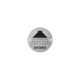 Hoppe AR911-SSS 76mm Circular Shower Symbol