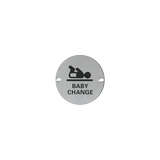 Hoppe AR913-SSS 76mm Circular Baby Change Symbol