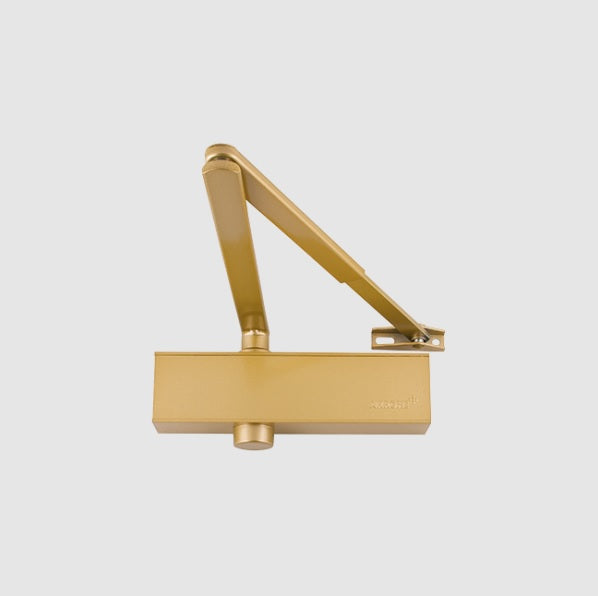 Hoppe Arrone AR8200-GE size 2-4 By Template C/W Slide Cover Gold With Gold Arm