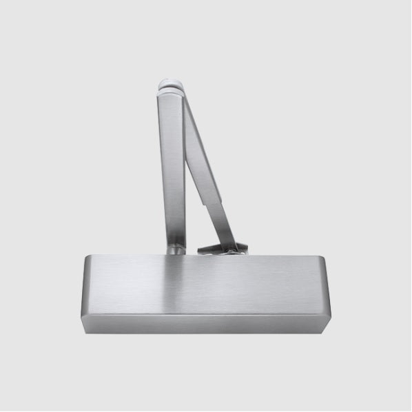 Hoppe Arrone AR1500 Door Closer - Silver Arm/Cover