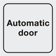 Hoppe Arrone AR/E-C6038 Door Sign Auto Door Sign Self Adhesive ( 2 x Per Leaf)