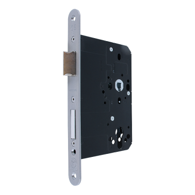 Hoppe Mortice Sashlock Case Radiused Forend (80mm backset)