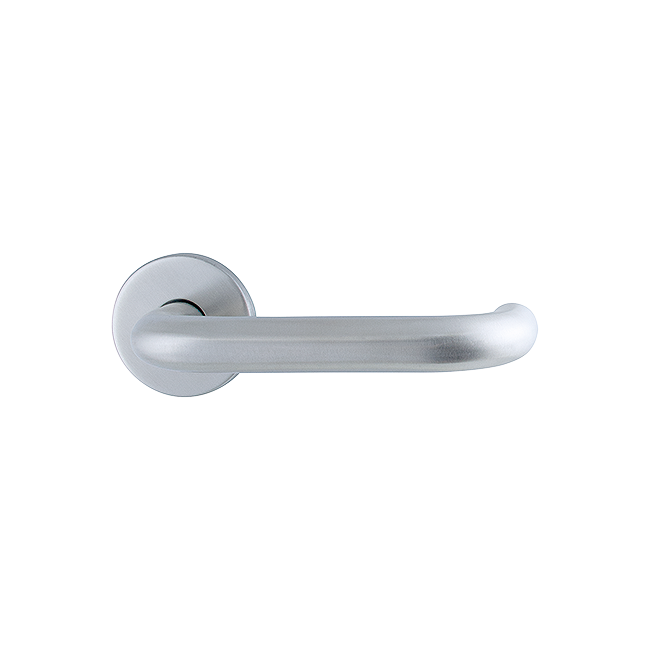 Hoppe AR-E138F/42K ( AR961/60-4-SP-SSS ) Handle Sets SS304 19mm Sprung RTD Lever On 8mm Rose - GRADE
