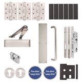Fireplug Clls Complete Lever Lock Fire Door Set