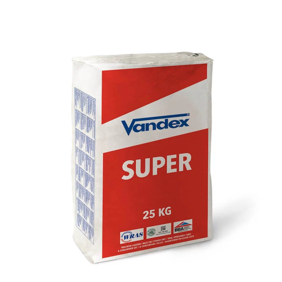 Vandex Super 25KG Crystalline Waterproofing Slurry