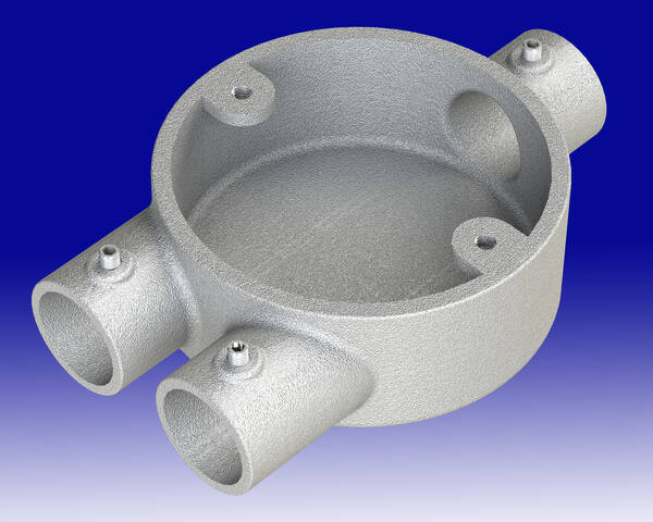 Conlok CL7G 20mm Galvanised Y Box