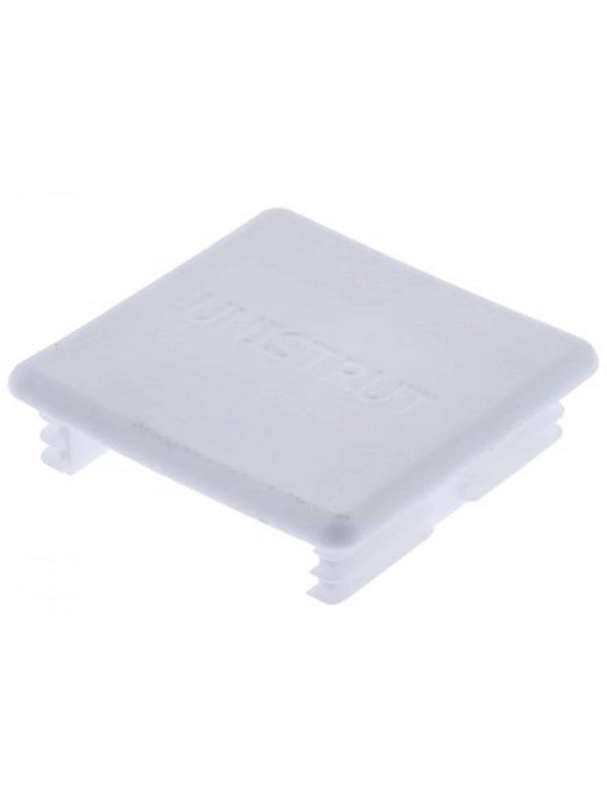 Unistrut EC41W White PVC End Cap 41x41  - bagged in 100