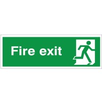 Rainbow FE.16 Fire Exit Running Man Right Sign