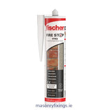 Fischer FFRS Fire Rated Silicone Sealant White 310ml - Box Of 12