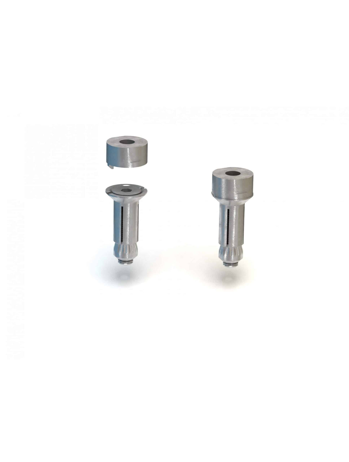 Lindapter HBFF10-2 M10 Size 2 FlushFit Hollo-Bolt JS-500 to Suit 27 to 45mm Fixing Thickness