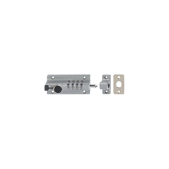 HOPPE ARRONE AR-CB-SE Door Bolt 20mm Throw – Steel Body, SE Silver Enamel Finish (Timber Doors)