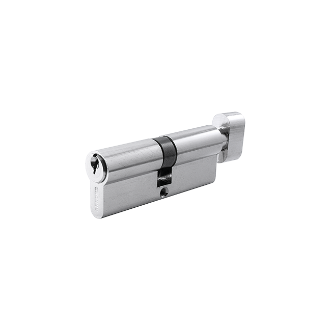 Hoppe ARRONE AR-MK-0121 Euro Profile Key And Turn Cylinders – 6 Pin Master Keyed
