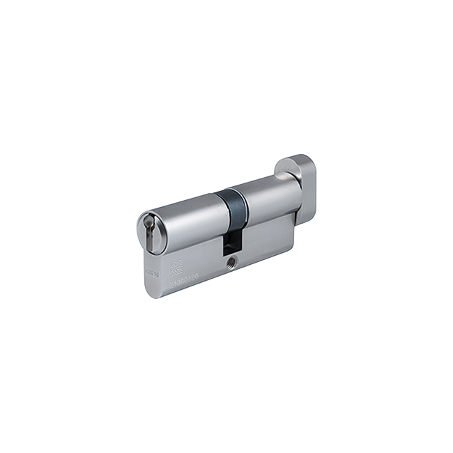 Hoppe ARRONE AR-MK-3121-AA-NP Key & Oval Turn Euro Profile Cylinder