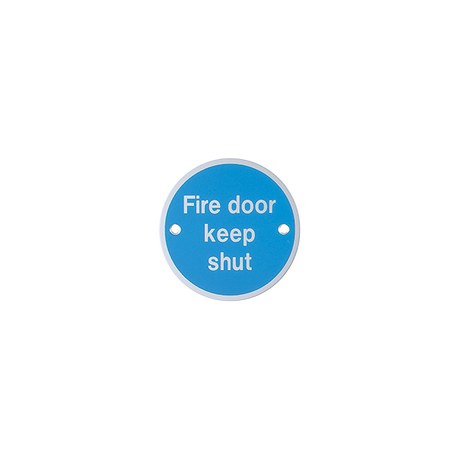 HOPPE AR902 SAA 76mm Fire door keep shut sign