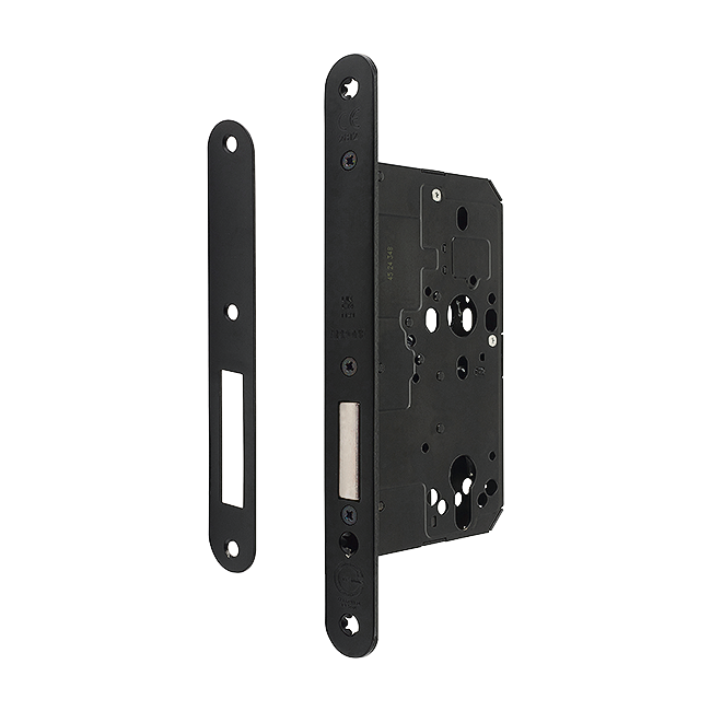 HOPPE ARRONE AR912 AR912-R-60-BLK Mortice Deadlock Case