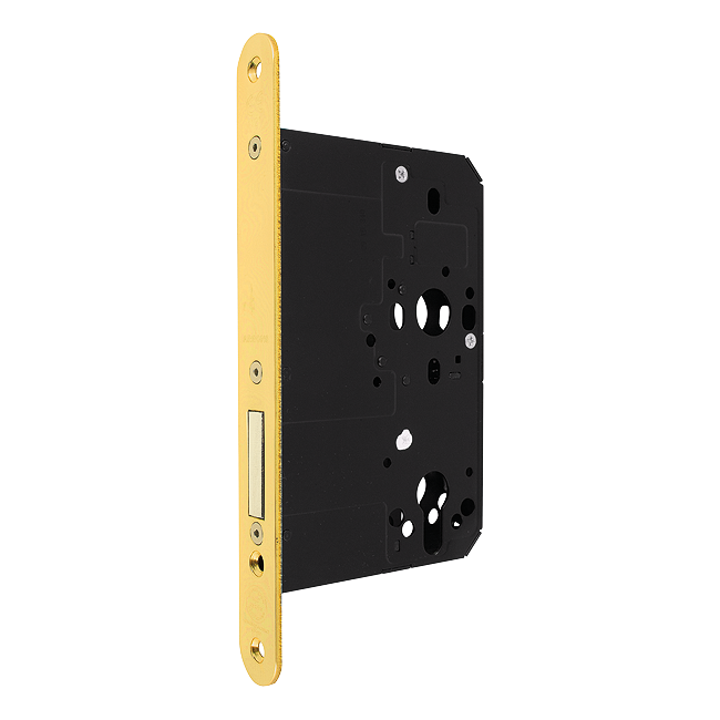 Hoppe ARRONE AR912-R-80 Mortice Deadlock Case Radiused Forend (80mm Backset)