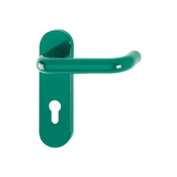 Hoppe K138/353K (AR600/23-72) Paris Handle Sets Euro 72mm Centers On Radius Plate