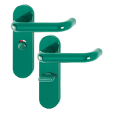 Hoppe K138/353K (AR600/25) Paris Handle Sets Bathroom 57mm Centers On Radius Plate