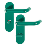 Hoppe K138/353K (AR600/23-78) Paris Handle Sets Euro 72mm Centers On Radius Plate