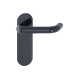 Hoppe K138/353K (AR600/21) Paris Handle Sets Latch On Radius Plate