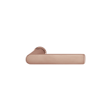 Hoppe M1642/845 Brass Handle Set on Mini Rose without Escutcheons for Interior Doors